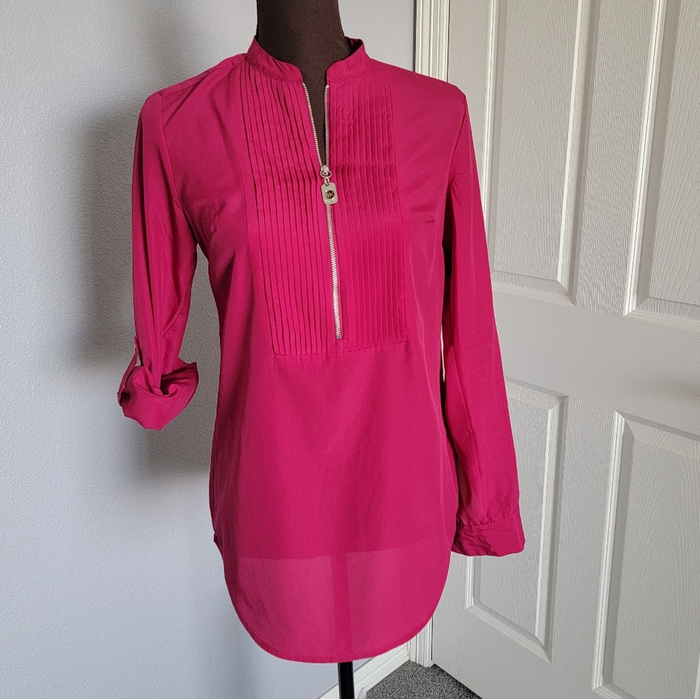 EUC! MK Pink Blouse - XS